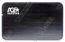 AgeStar <3UB2A8-Black-(6G)>(Внешний бокс для 2.5" SATA HDD,  USB3.0)