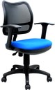 Бюрократ CH-797AXSN/26-21  Кресло (спинка чёрная сетка, сиденье синяя  ткань)
