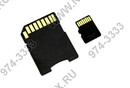 Transcend <TS16GUSDHC10> microSDHC Memory Card 16Gb  Class10 + microSD-->SD Adapter