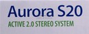 Колонки Defender  Aurora  S20  (2x10W,  дерево)