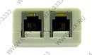VCOM <AG-ka63/HL-2003/VTE7703/VAD7703> ADSL Splitter (AnnexA,  вход 1xRJ-12, выход 2xRJ-12)