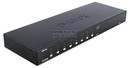 D-Link <KVM-440> 1U 8-Port  KVM  Switch  (клавиатураPS/2+мышьPS/2+VGA15pin)(+4  кабеля)