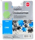 Картридж Cactus CS-CLI521C для Canon PIXMA  MP540/550/620/630/640/980/990, MX860, PIXMA iP3600/4600/4700