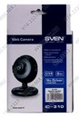 SVEN <IC-310 Black-Silver>  Web-Camera (640x480, USB2.0, микрофон)