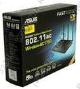 ASUS <RT-AC66U> DualBand Gigabit Router (4UTP  1000Mbps, 1WAN, 802.11a/b/g/n/ac, 1.3Gbps, USB2.0/3.0)