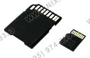 Qumo <QM4GMICSDHC6> microSDHC 4Gb  Class6 + microSD-->SD Adapter