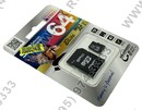 Silicon Power <SP064GBSTXBU1V10-SP> microSDXC Memory Card 64Gb UHS-I  U1 + microSD-->SD Adapter