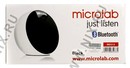 Колонка Microlab MD312  <чёрный> (4W, Bluetooth, Li-Ion)