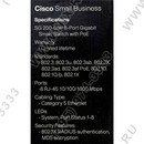 Cisco <SLM2008PT> Управляемый коммутатор (4UTP 1000Mbps PoE + 4UTP  1000Mbps)