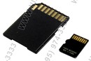 Qumo <QM16GMICSDHC6> microSDHC 16Gb  Class6  +  microSD-->SD  Adapter