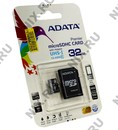 ADATA Premier <AUSDH32GUICL10-RA(1)> microSDHC Memory Card 32Gb UHS-I  U1 + microSD-->SD Adapter