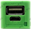 Внешний аккумулятор KS-is Power Bank KS-200 Green  (USB 0.8A, 2200mAh, Li-lon)