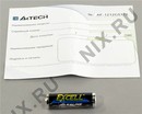A4Tech Wireless Zero Delay Mouse <G3-280A Glossy Grey> (RTL) USB 3but+Roll,  беспроводная, уменьшенная