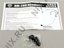 NADY <HM-20U Black + Mini-XLR conn.>  Конденсаторный головной микрофон (1м)