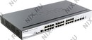 D-Link <DGS-1510-28P /A1A> Управляемый коммутатор  (24UTP 100//1000Mbps PoE+ 4SFP)