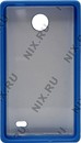 Чехол nexx ZERO <NX-MB-ZR-600B>  для Nokia X (голубой)