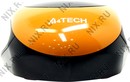 A4Tech <G11-580FX Black&Orange>  (RTL) USB 5btn+Roll, беспроводная