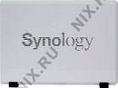 Synology <DS115j> Disk Station (1x3.5/2.5" HDD/SSD SATA, GbLAN,  2xUSB2.0)