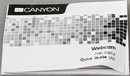 CANYON <CNE-CWC2 Silver>  Web Camera (USB2.0, микрофон)