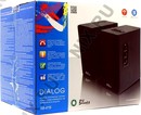 Колонки Dialog AB-41B <Black>  (2х5W, SD, USB, Bluetooth)