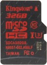 Kingston <SDCA3/32GBSP> microSDHC Memory  Card  32Gb  UHS-I  U3