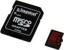 Kingston <SDCA3/32GB>  microSDHC Memory Card 32Gb  UHS-I U3 microSD-->SD Adapter