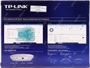 TP-LINK <EAP110> Wireless Ceiling Mount Access Point (1UTP 100Mbps  PoE, 802.11b/g/n, 300Mbps,2x3dBi)