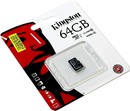 Kingston <SDC10G2/64GBSP>  microSDXC Memory Card  64Gb UHS-I U1 Class10