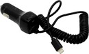 Jet.A <UC-I15 Black> Автомобильное зарядное уст-во USB (Вх. DC12-24V, Вых.  DC5V, USB 2.1A, Lightning)