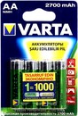 Аккумулятор  VARTA (Professional) Accu 5706-2700mAh (1.2V, 2700mAh) NiMh, Size  "AA"  <уп.  4  шт>