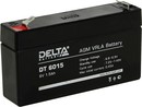 Аккумулятор Delta DT 6015 (6V,  1.5Ah) для слаботочных систем