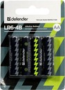 Defender LR6-4B Size AA, щелочной (alkaline)  <уп. 4 шт> <56012>