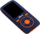 Ritmix <RF-4450-4Gb> Blue/Orange (A/V Player, FM, 4Gb, MicroSD,  1.8"LCD,  дикт.,  USB2.0,  Li-Pol)