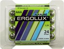 Ergolux <LR03 BP-24> Size AAA, щелочной  (alkaline) <уп. 24 шт>
