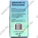 Defender MIC-140 Беспроводной динамический микрофон  для  караоке  (шнур  3м)