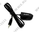 D-Link <KVM-221> 2-Port USB KVM Switch (клавиатураUSB+мышьUSB+VGA15pin+Audio, проводной ПДУ, кабели  несъемные)