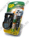Зарядное уст-во GP <GPPB50GS270CA-2CR4> PowerBank H500  (NiMH, AA/AAA) +AAx4шт аккум.+авто.адаптер