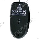 Logitech B110 Optical Mouse Black  (OEM) USB 3btn+Roll <910-001246>