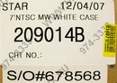 Экран DRAPER STAR 7 NTSC MW White Case <209014B> (127х169  см)