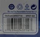 BD-R Disc  Verbatim 25Gb 6x <43714/43715>