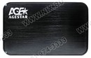 AgeStar <3UB3A8(6G)-Black (Al)>(Внешний бокс для  3.5" SATA HDD, USB3.0)