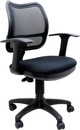 Бюрократ CH-797AXSN/26-28  Кресло (спинка чёрная  сетка, сиденье чёрная ткань)