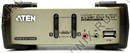ATEN <CS1732B>2-Port USB2.0 KVMP  Switch  w/OSD  (клавиатураUSBилиPS/2+мышьUSBилиPS/2+VGA15pin+Audio+Mic)(+2  кабеля)