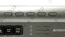 Клавиатура A4Tech X-Slim Multimedia Keyboard KLS-7MUU <Grey-Black> <USB> 104КЛ+17КЛ  М/Мед + USB порт