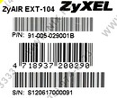 ZYXEL ZyAIR EXT-104 Indoor 4 dBi Omnidirectional  Ceiling  Antenna  всенаправленная  антенна