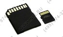 Silicon Power <SP016GBSTH010V10-SP> microSDHC Memory Card 16Gb Class10 + microSD-->SD  Adapter