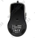 A4Tech V-Track Mouse <N-708X-1 Glossy  Grey> (RTL) USB 6btn+Roll