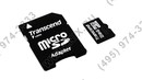 Transcend <TS32GUSDHC4>microSDHC Memory Card  32Gb  Class4  +microSD-->SD  Adapter