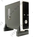 Desktop  Exegate <MI-205> Black(&Silver)  Mini-ITX  300W  (24+4пин)  <EX156810RUS>