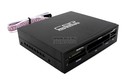 CBR <CR 601> Black 3.5"  Internal USB2.0 CF/MD/xD/MMC/SDHC/microSDHC/MS(/Pro/M2)Card Reader/Writer+1portUSB2.0